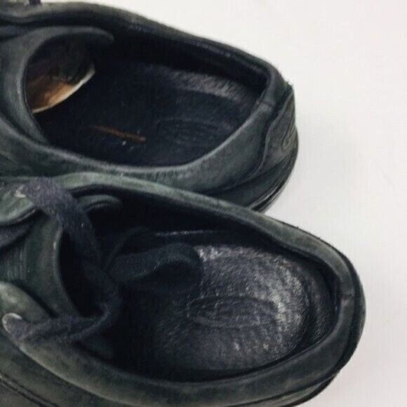 Keen womans black suede sneakers US8 BoxT  lace up - Picture 3 of 7